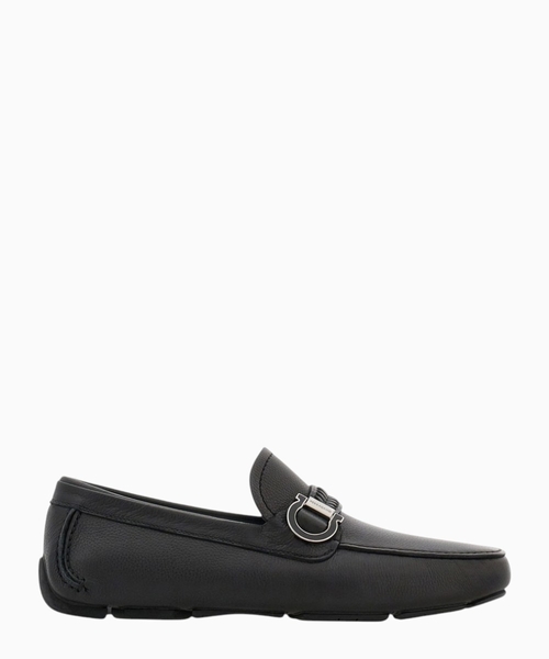 Calipso Gancini leather loafers