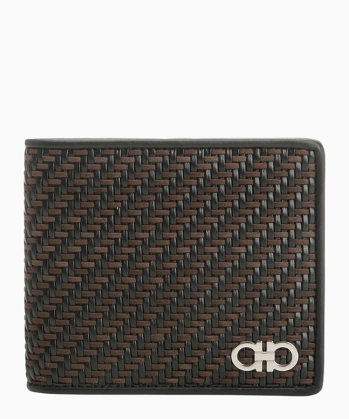 Gancio woven wallet