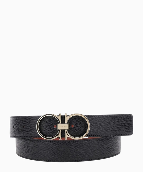 Reversible and adjustable Gancini belt