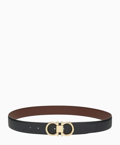 Reversible Gancini belt