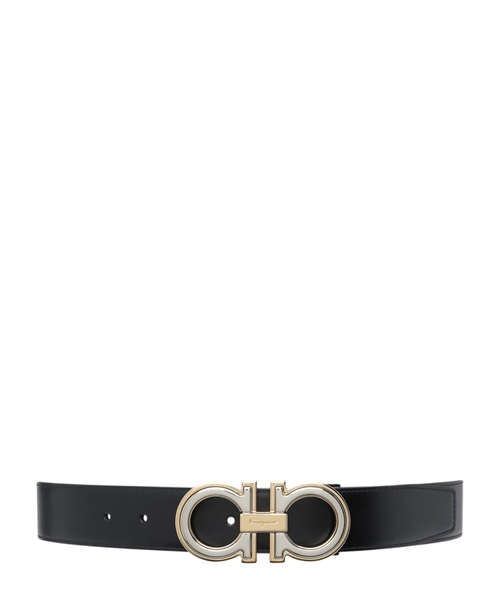 Reversible and adjustable Gancini belt