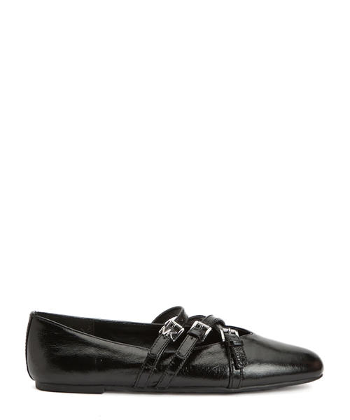 Indy Flex leather ballet flats