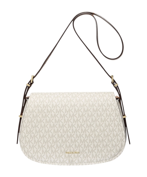 Lydia medium signature logo messenger bag