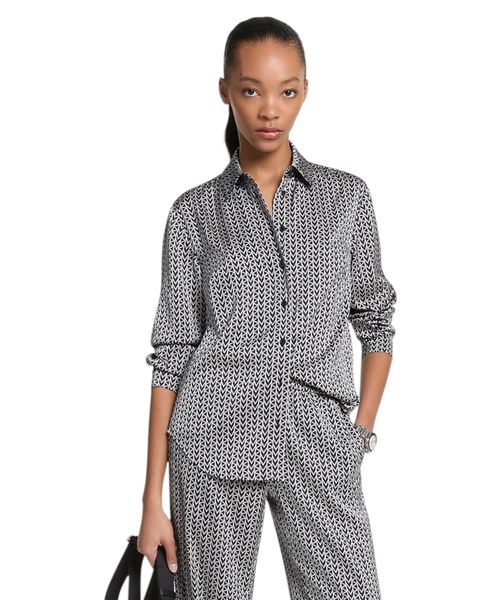 Рубашка MK2000 с принтом логотипа