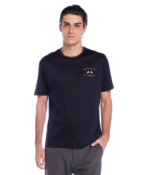 X-Soft Interlock cotton T-shirt with embroidery