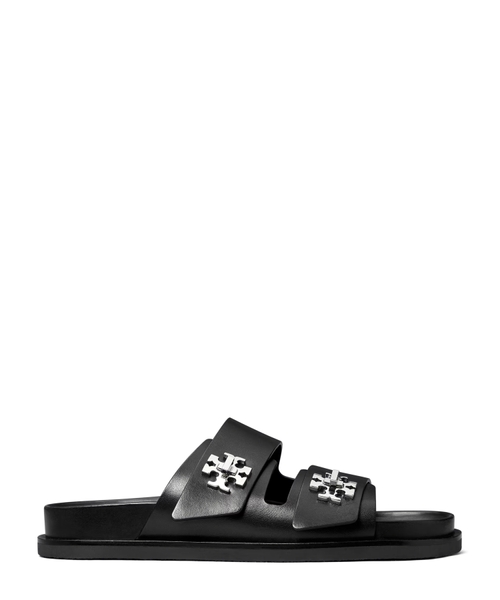 Tory Burch★TURNLOCK SPORT SLIDE Turnlock Sport Slide, Perfect Black | Tory Burch UAE