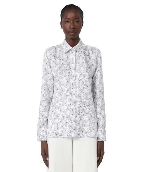 Шелковая рубашка