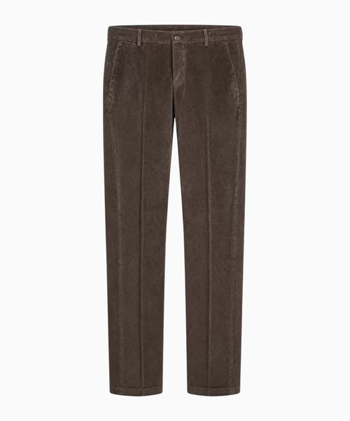 Textured cotton pants