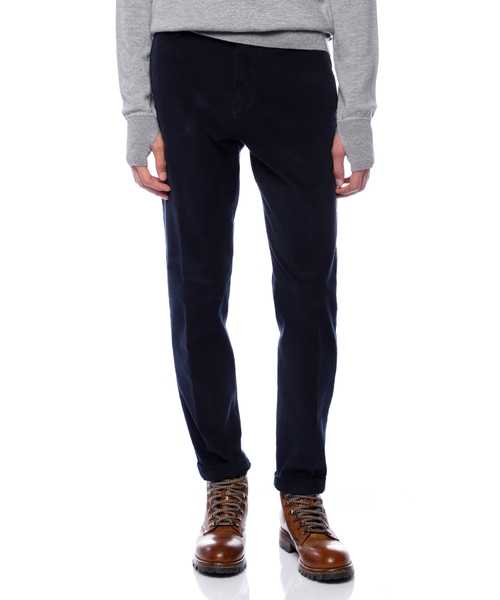 Брюки из фактурного хлопка