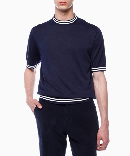 Jumper with striped details
