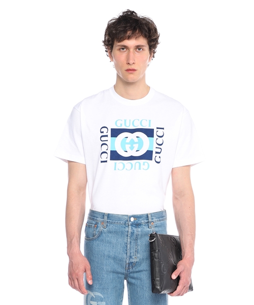 Printli pambıq T-shirt