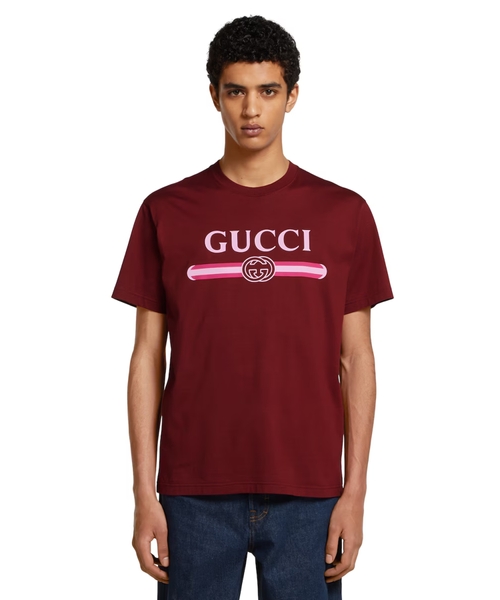 Cotton jersey T-shirt with print