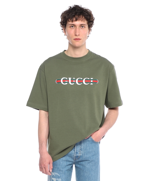 Printli pambıq T-shirt