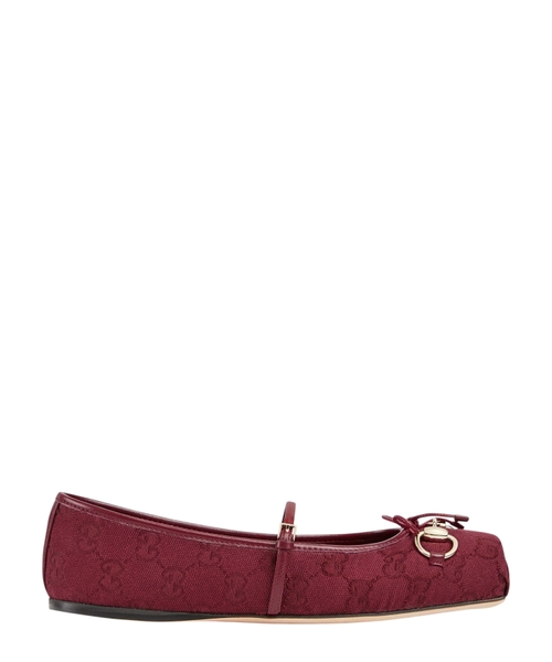 Horsebit ballet flat