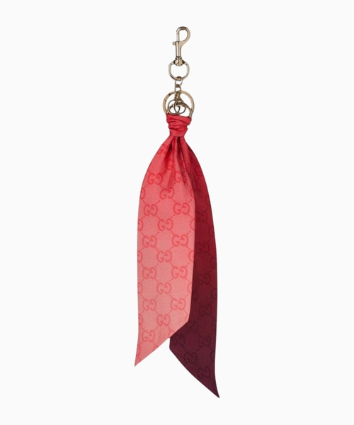 Keychain with GG silk
