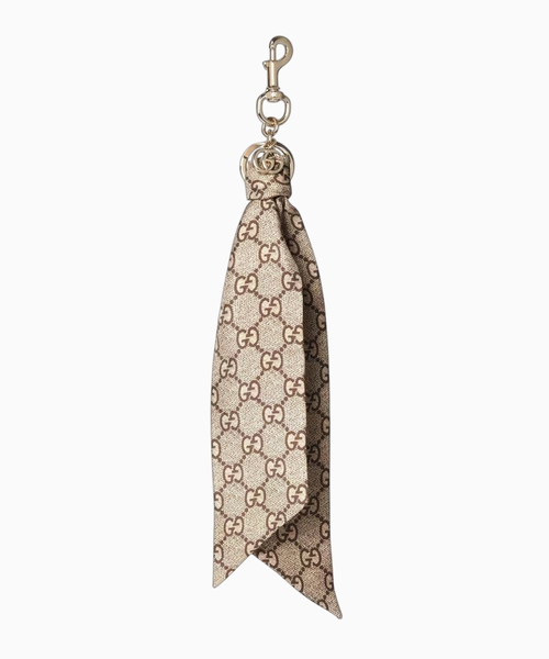 Keychain with GG silk
