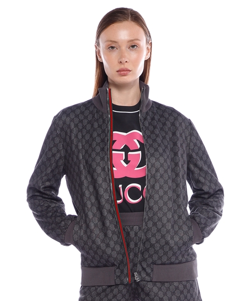 Свитшот из джерси с принтом