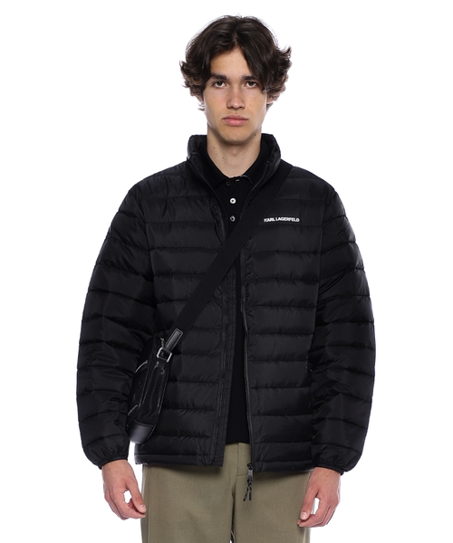 Quilted logo jacket