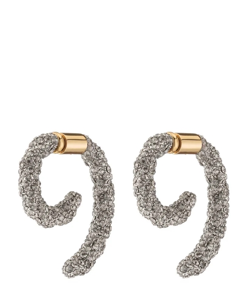 Плетеные серьги Luna