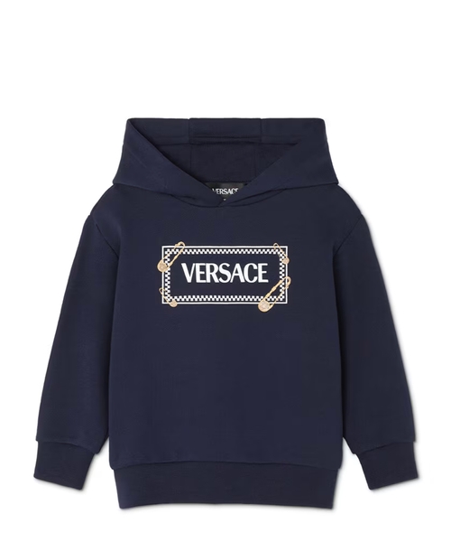 Safety Pin logo hoodie