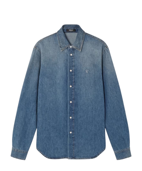 Джинсовая рубашка