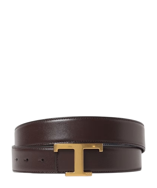 Loqo toqqalı dəri kəmər