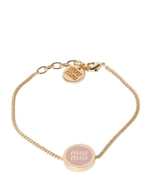 Enamelled metal bracelet