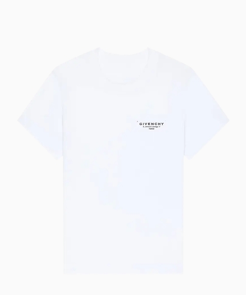 Möhür printli pambıq t-shirt