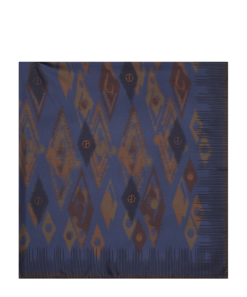 Printed silk scarf