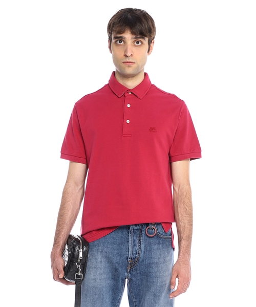 Cotton pique polo shirt