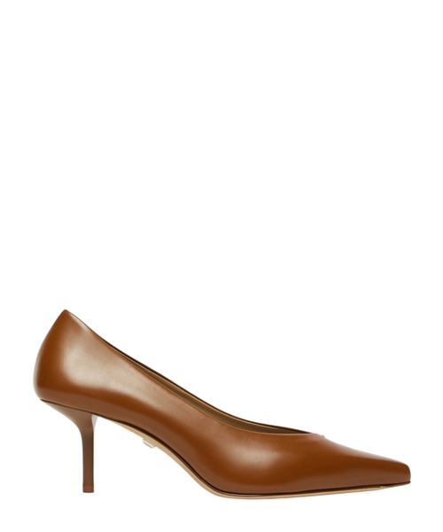 Smooth leather court shoes