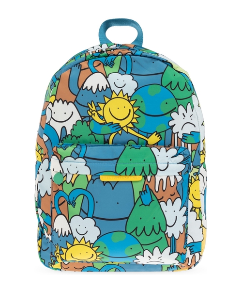 Printed backpack