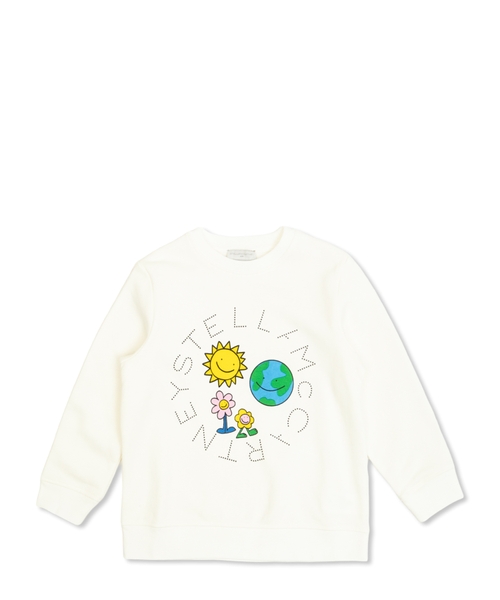 Çobanyastığı printli svitşot