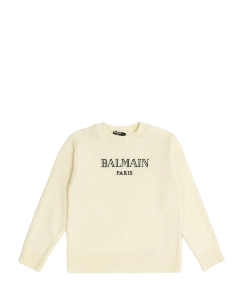 Logo embroidered jumper