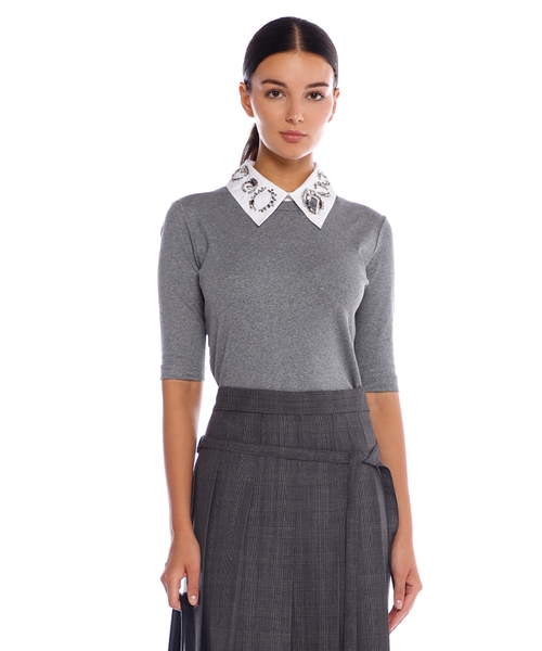 FABIANA FILIPPIのジップアップマント Fabiana Filippi | Emporium