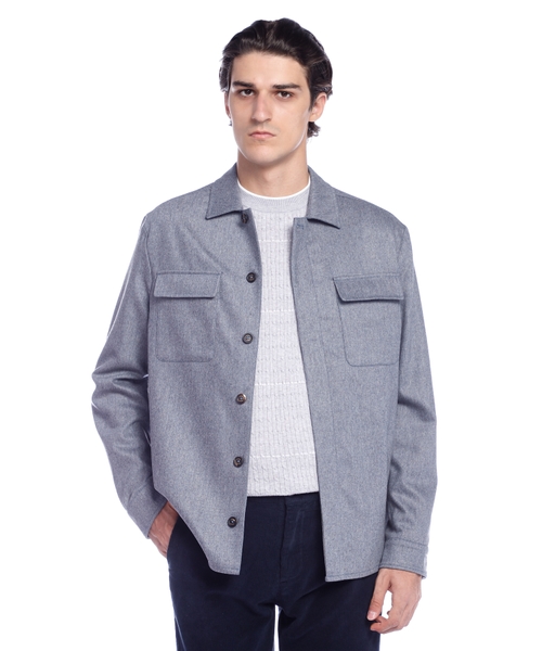 Шерстяная рубашка