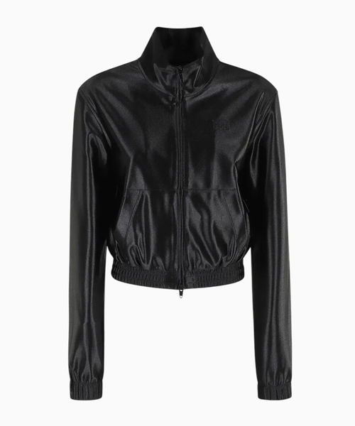 Cropped sweatshirt with logo