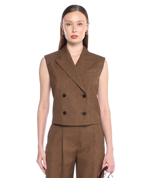 Двубортный жилет  "City Twill"