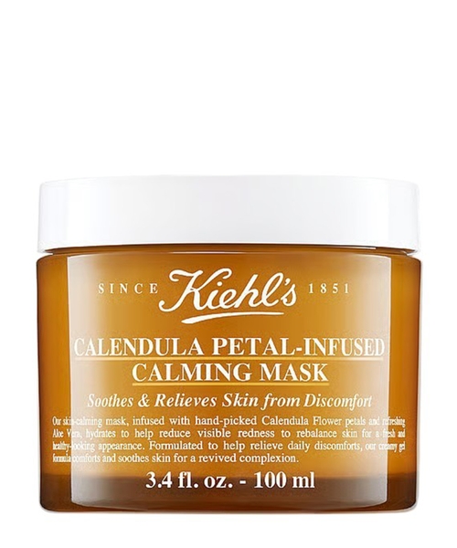 Kalendula ləçəkləri ilə zənginləşdirilmiş sakitləşdirici maska