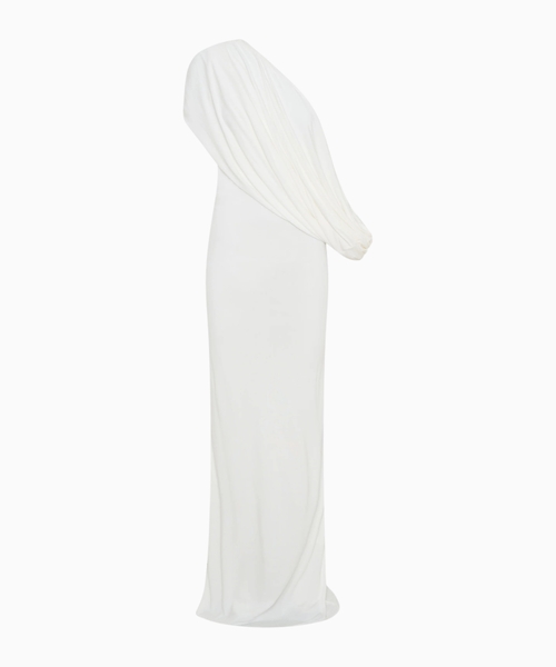Aiba draped dress