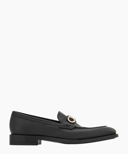 Gancini buckle loafer