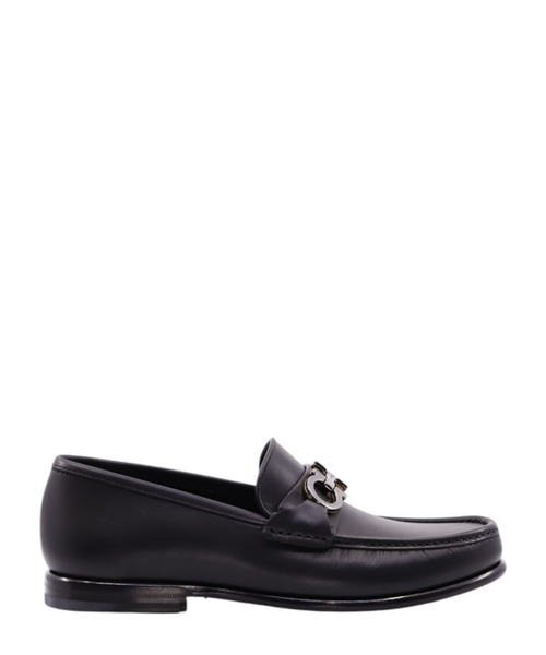 Gancini buckle loafer