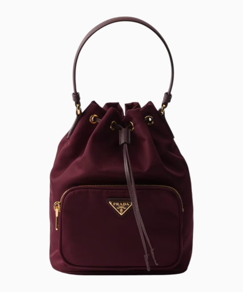 Duet Re-Nylon bucket bag