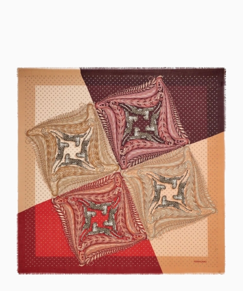 Madras printli kəşmir şal