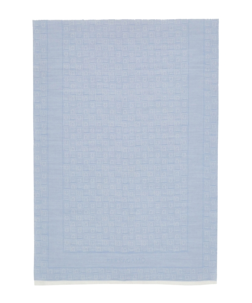 Жаккардовый шарф с монограммой Gancini