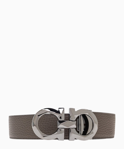 Reversible and adjustable Gancini belt