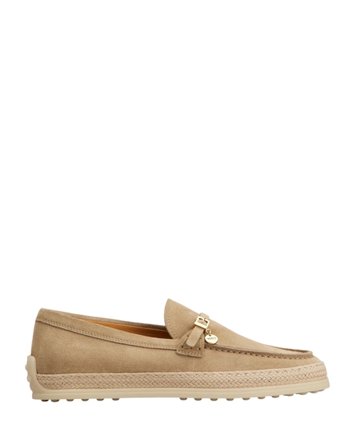 Loafers in suede