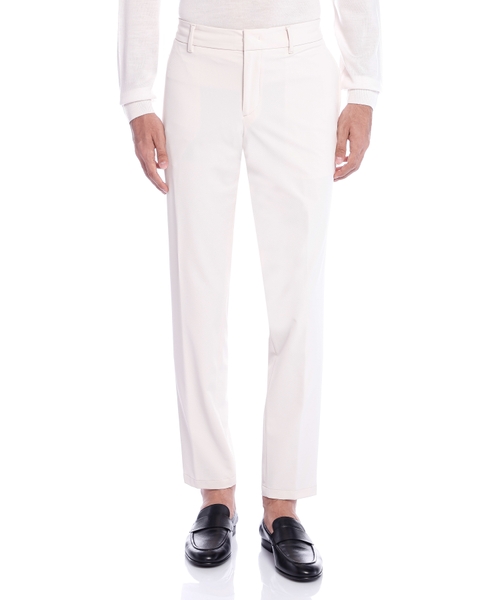 Slim-fit trousers in performance-stretch fabric