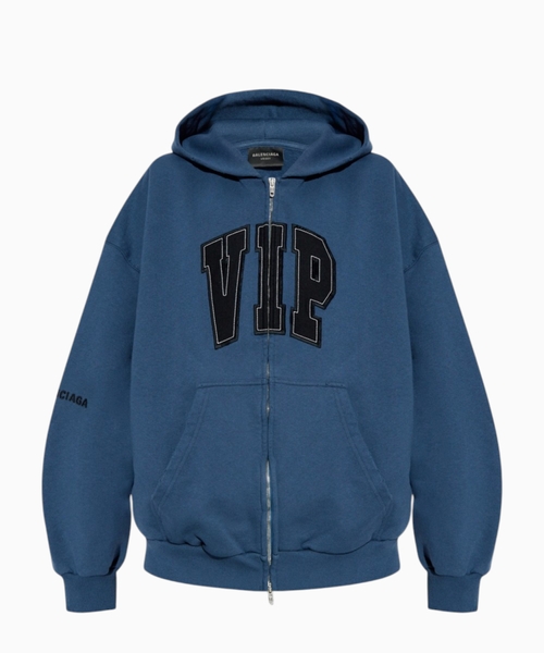 Vip Team Logo zip-up hoodie