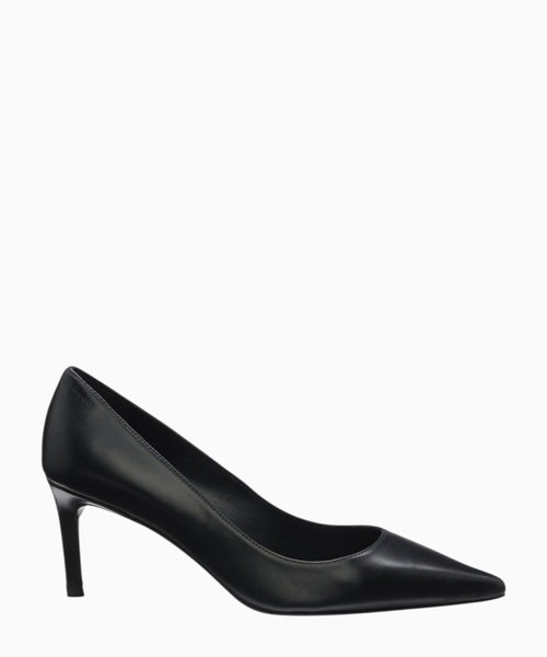 Leather pump